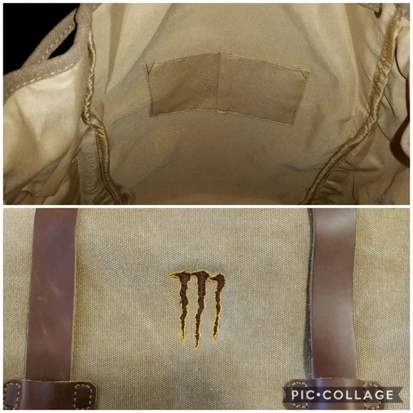 Monster Energy Java Backpack Rucksack Bag - Picture 7 of 7